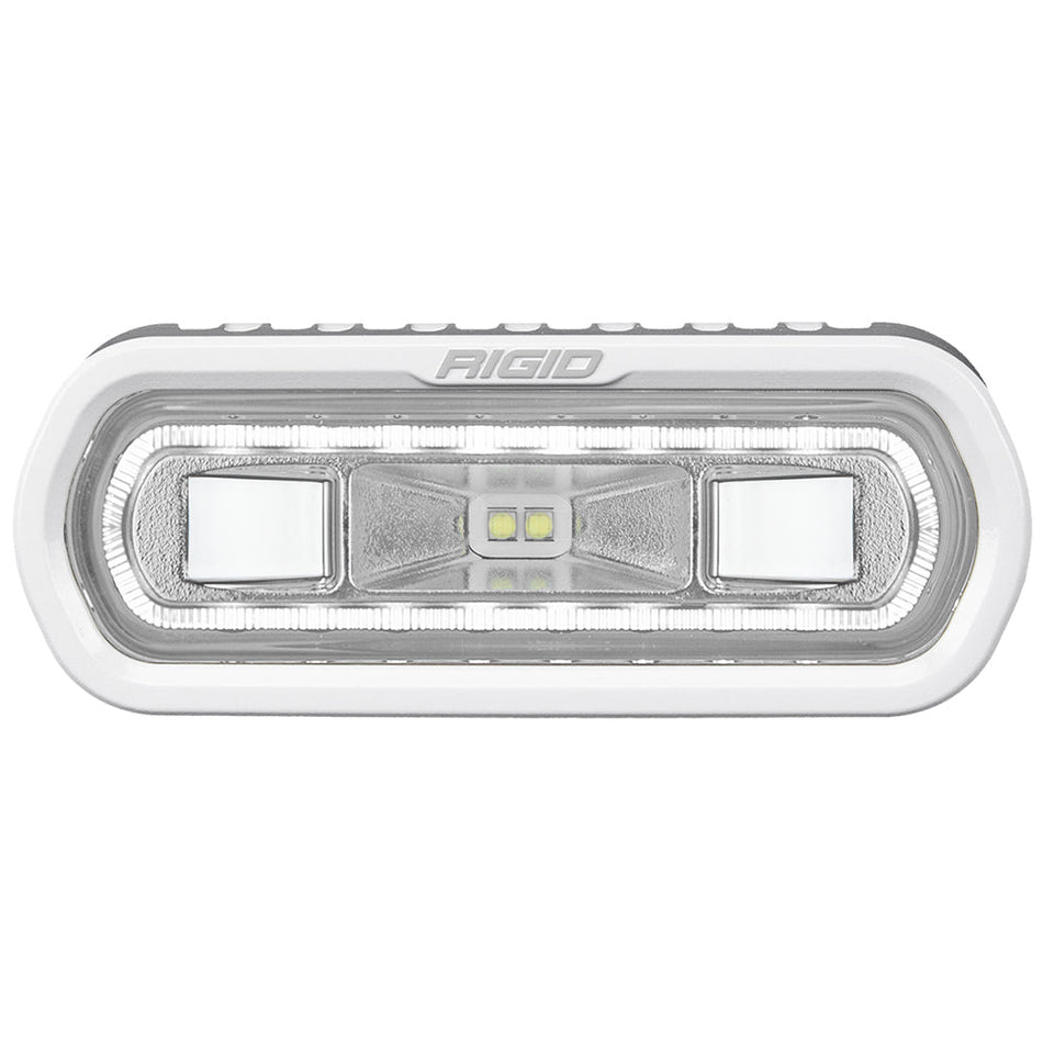 RIGID Industries SR - L Series Marine Spreader Light - White Surface Mount - White Light w/White Halo - Get Tight Gear
