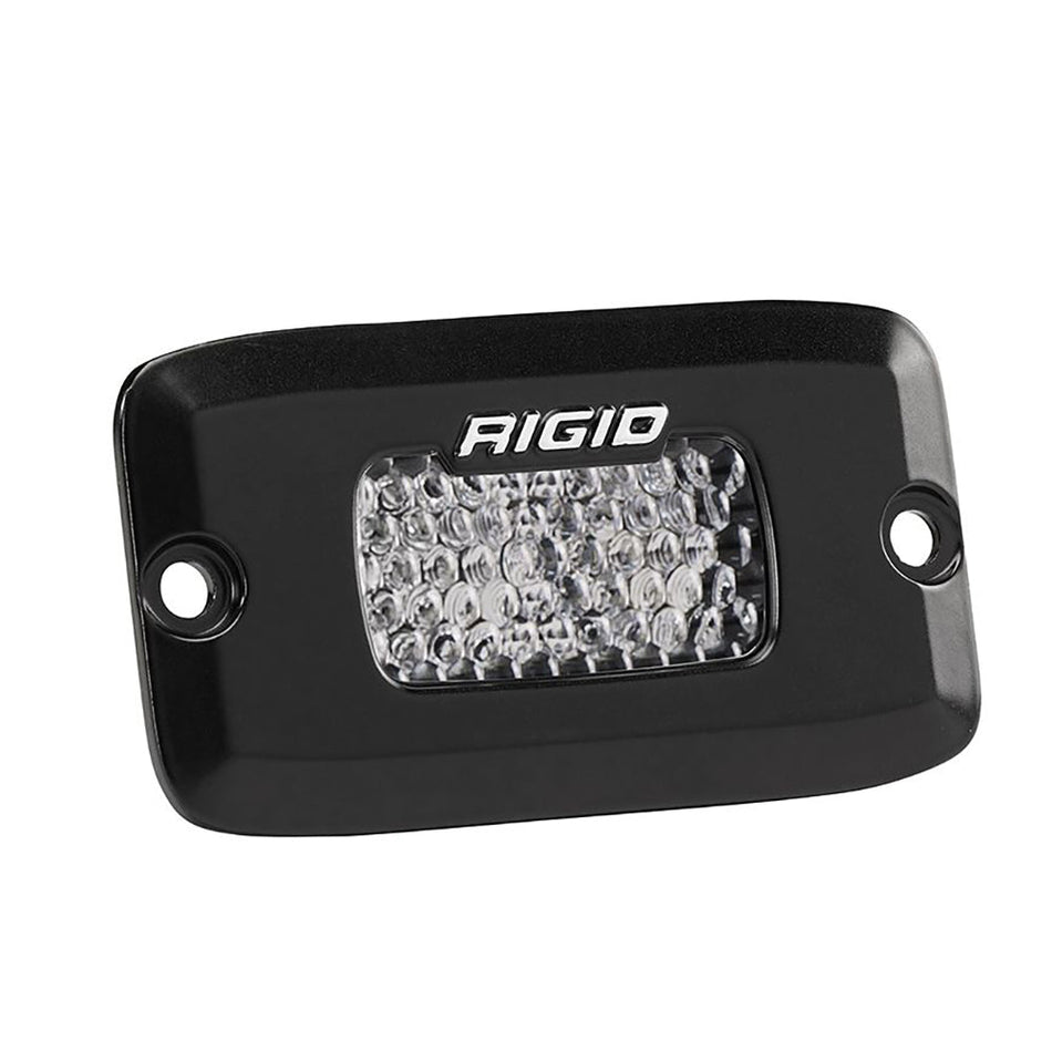 RIGID Industries SR - M Series Pro Diffused Flush Mount - Black - Get Tight Gear