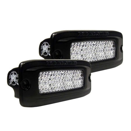RIGID Industries SR - Q PRO Back Light Kit - Flush Mount Diffused - Pair - Black - Get Tight Gear