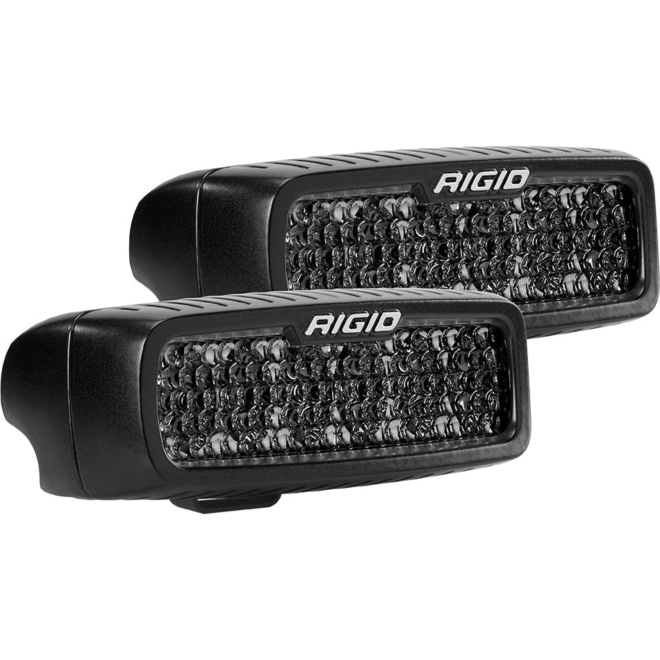 RIGID Industries SR - Q Series PRO Spot Diffused Midnight Surface Mount - Pair - Get Tight Gear