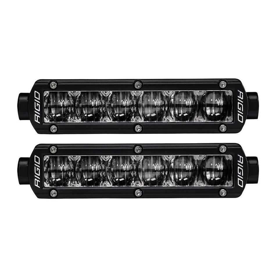 RIGID Industries SR - Series 6" SAE Fog Light - Compliant Pair - Get Tight Gear