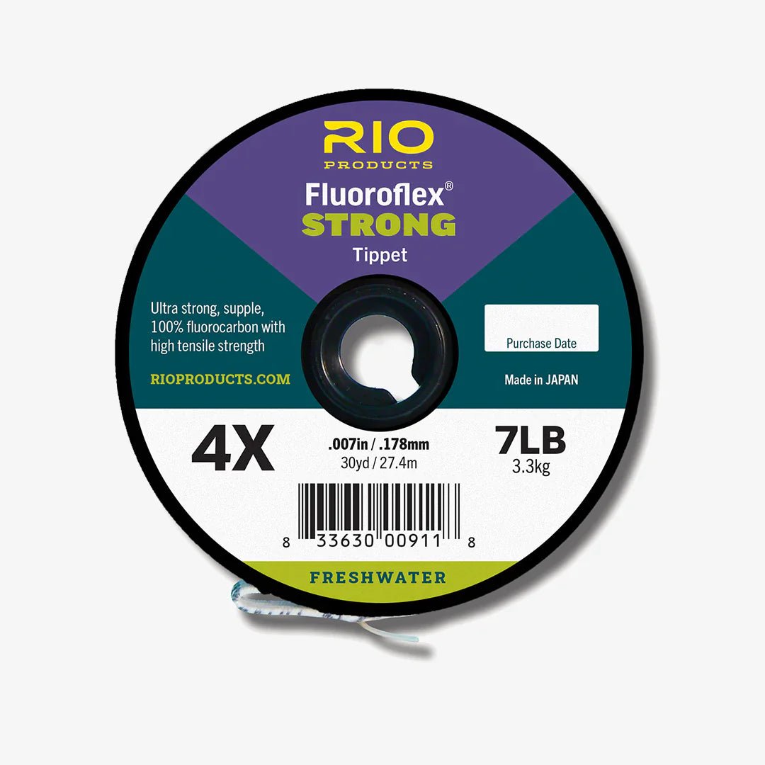RIO Fluoroflex Strong Tippet - 30 Yard Spools - Get Tight Gear