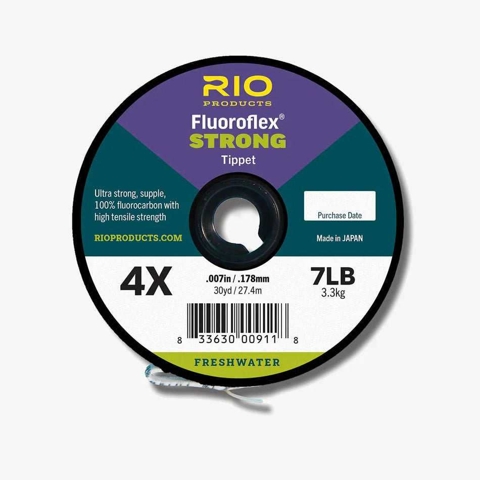 RIO Fluoroflex Strong Tippet - 30 Yard Spools - Get Tight Gear