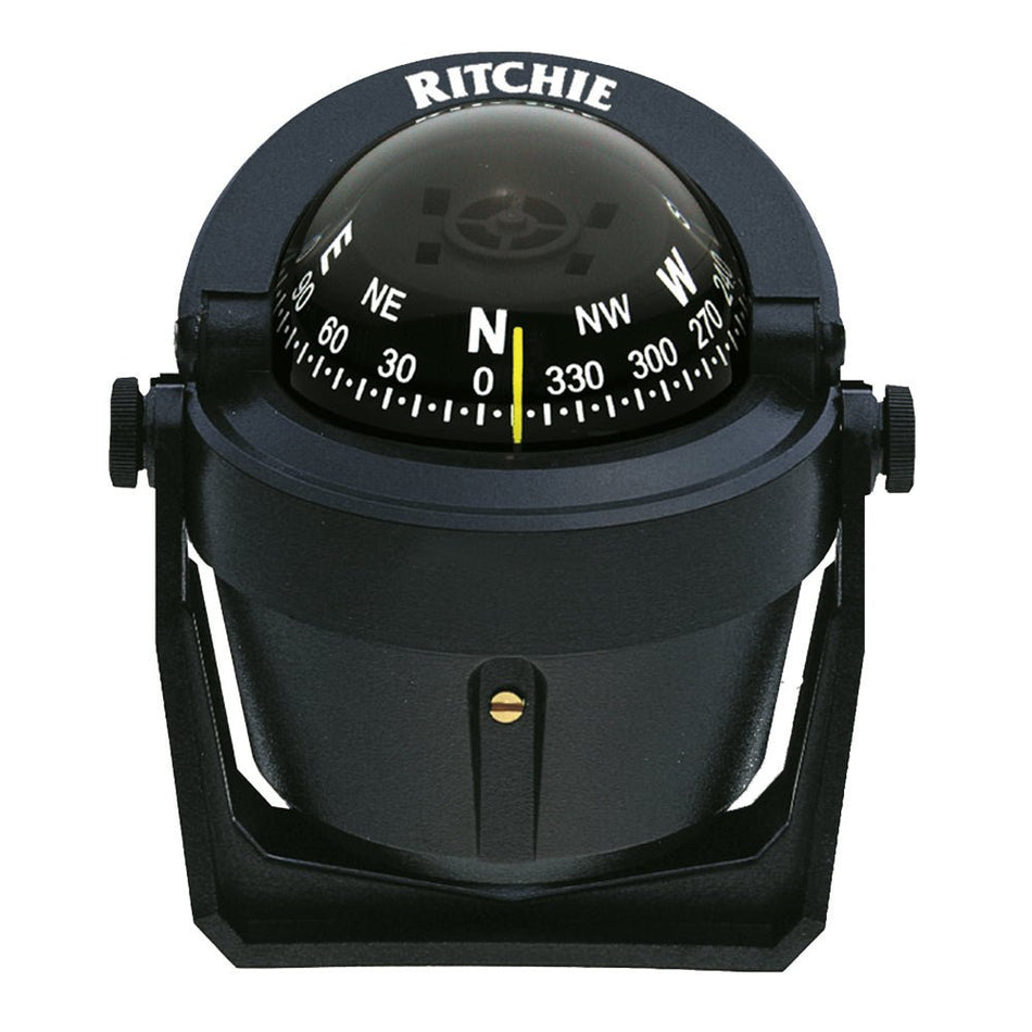 Ritchie B - 51 Explorer Compass - Bracket Mount - Black - Get Tight Gear