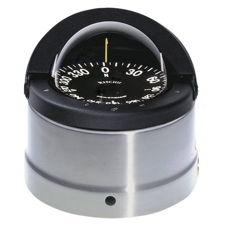 Ritchie DNP - 200 Navigator Compass - Binnacle Mount - Polished Stainless Steel/Black - Get Tight Gear