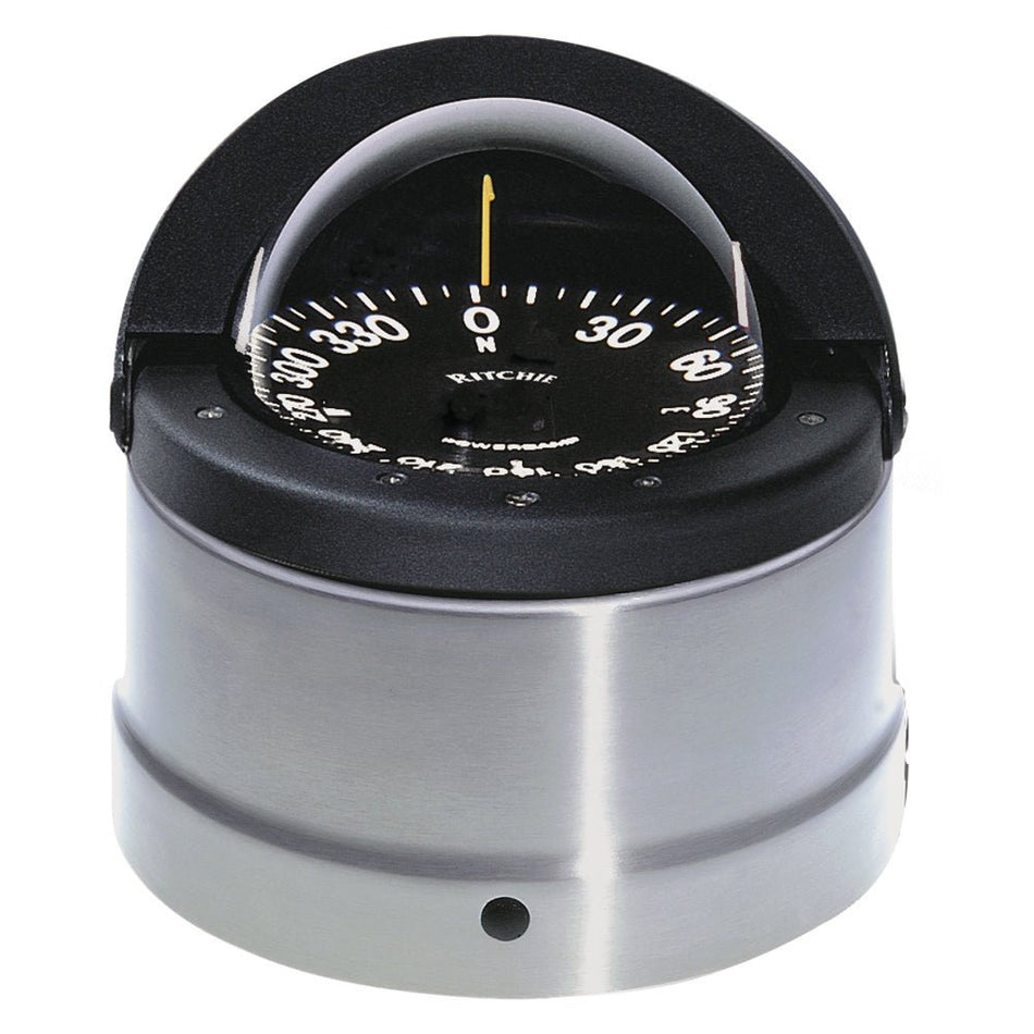 Ritchie DNP - 200 Navigator Compass - Binnacle Mount - Polished Stainless Steel/Black - Get Tight Gear
