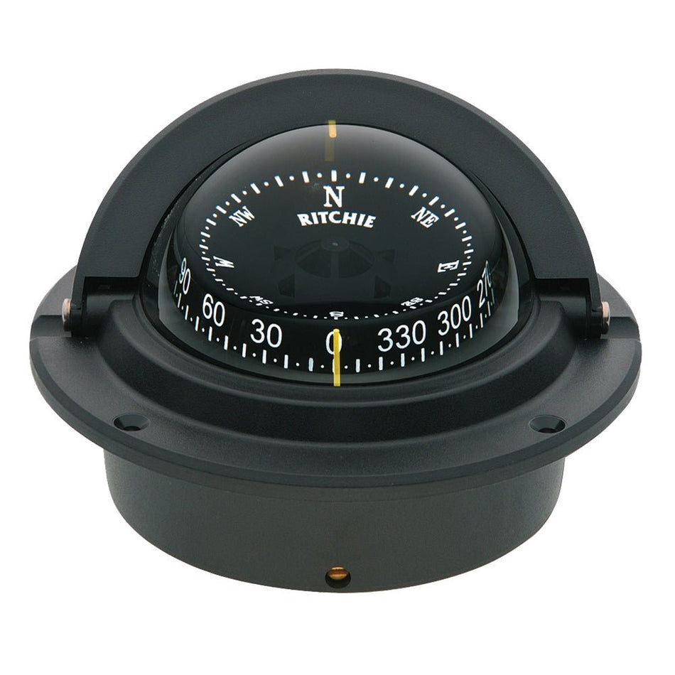Ritchie F - 83 Voyager Compass - Flush Mount - Black - Get Tight Gear