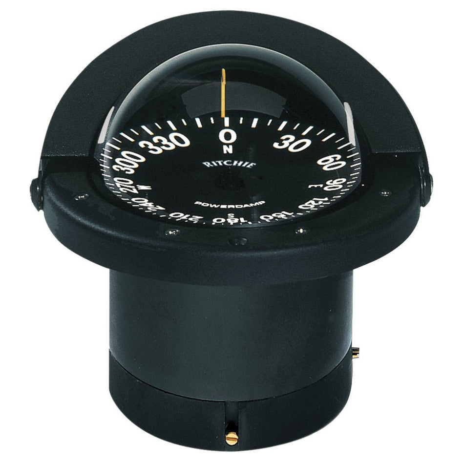 Ritchie FN - 201 Navigator Compass - Flush Mount - Black - Get Tight Gear