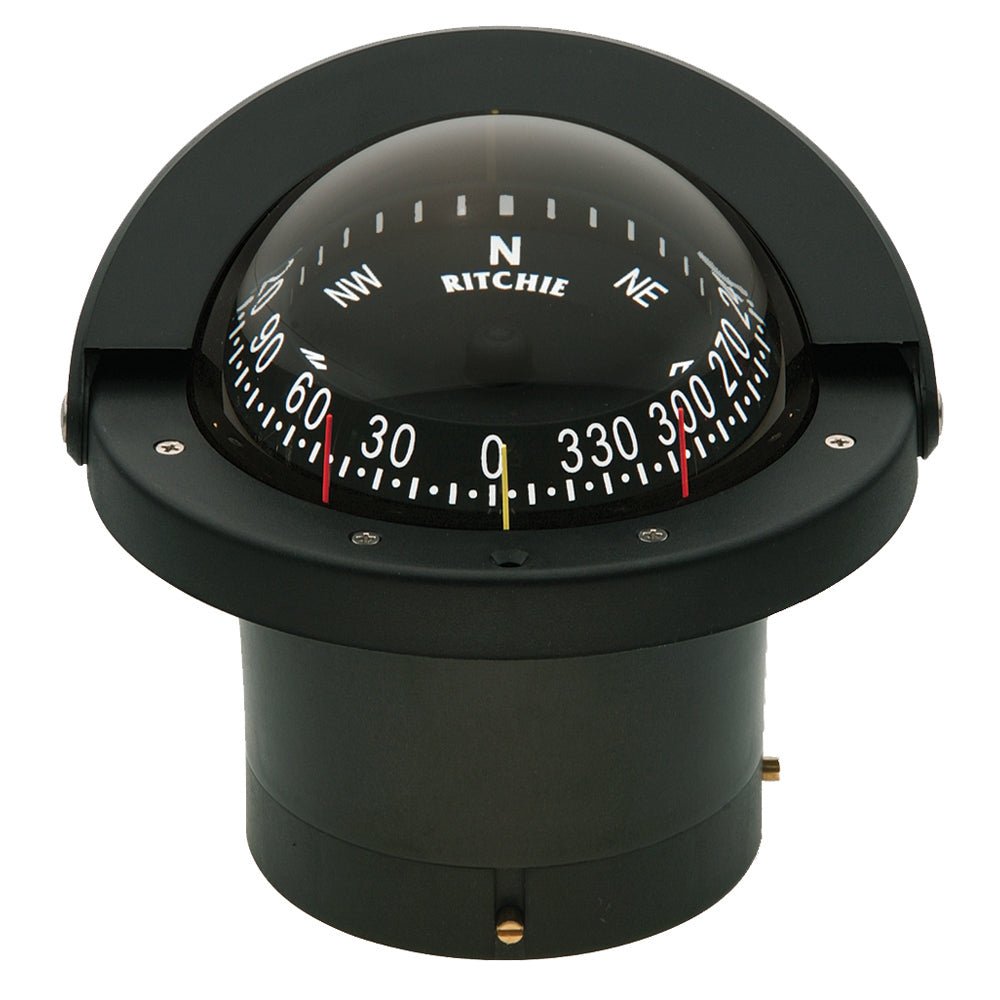 Ritchie FN - 203 Navigator Compass - Flush Mount - Black - Get Tight Gear