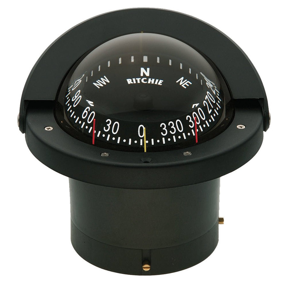 Ritchie FN - 203 Navigator Compass - Flush Mount - Black - Get Tight Gear