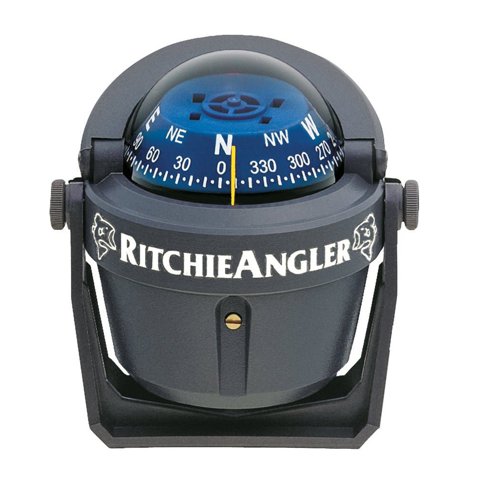 Ritchie RA - 91 RitchieAngler Compass - Bracket Mount - Gray - Get Tight Gear
