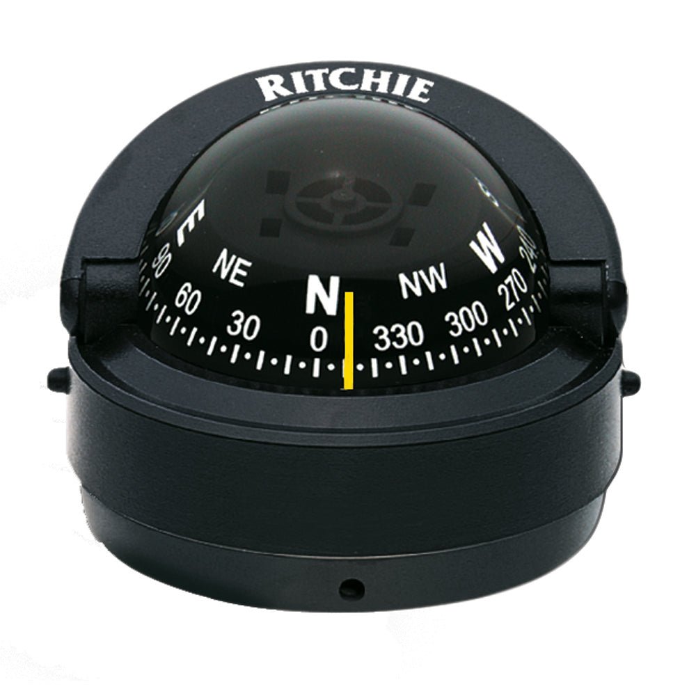 Ritchie S - 53 Explorer Compass - Surface Mount - Black - Get Tight Gear