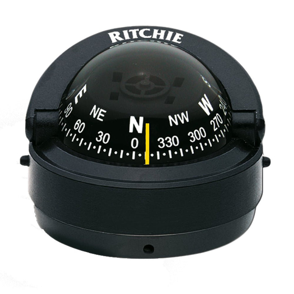 Ritchie S - 53 Explorer Compass - Surface Mount - Black - Get Tight Gear