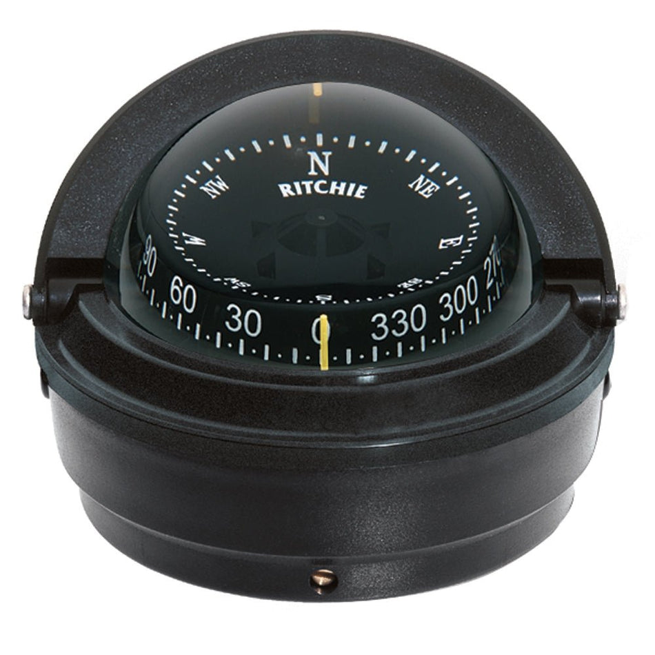 Ritchie S - 87 Voyager Compass - Surface Mount - Black - Get Tight Gear
