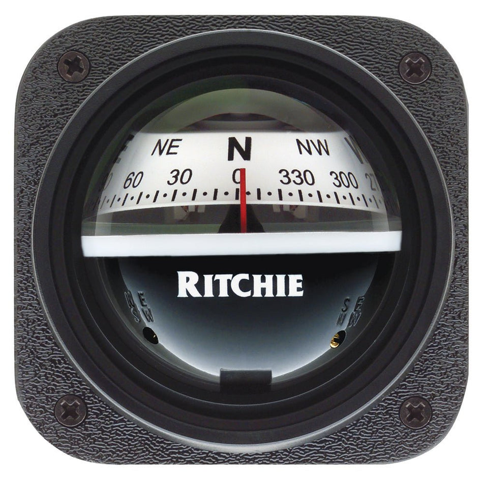 Ritchie V - 527 Kayak Compass - Bulkhead Mount - White Dial - Get Tight Gear