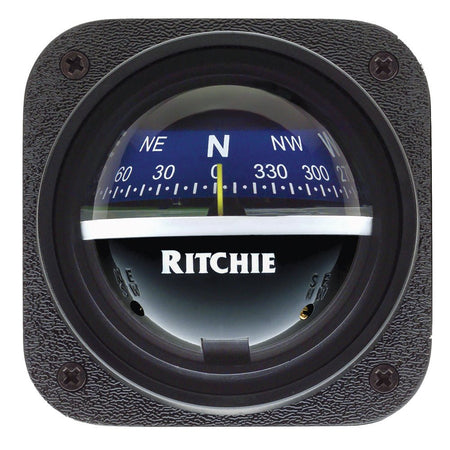 Ritchie V - 537B Explorer Compass - Bulkhead Mount - Blue Dial - Get Tight Gear