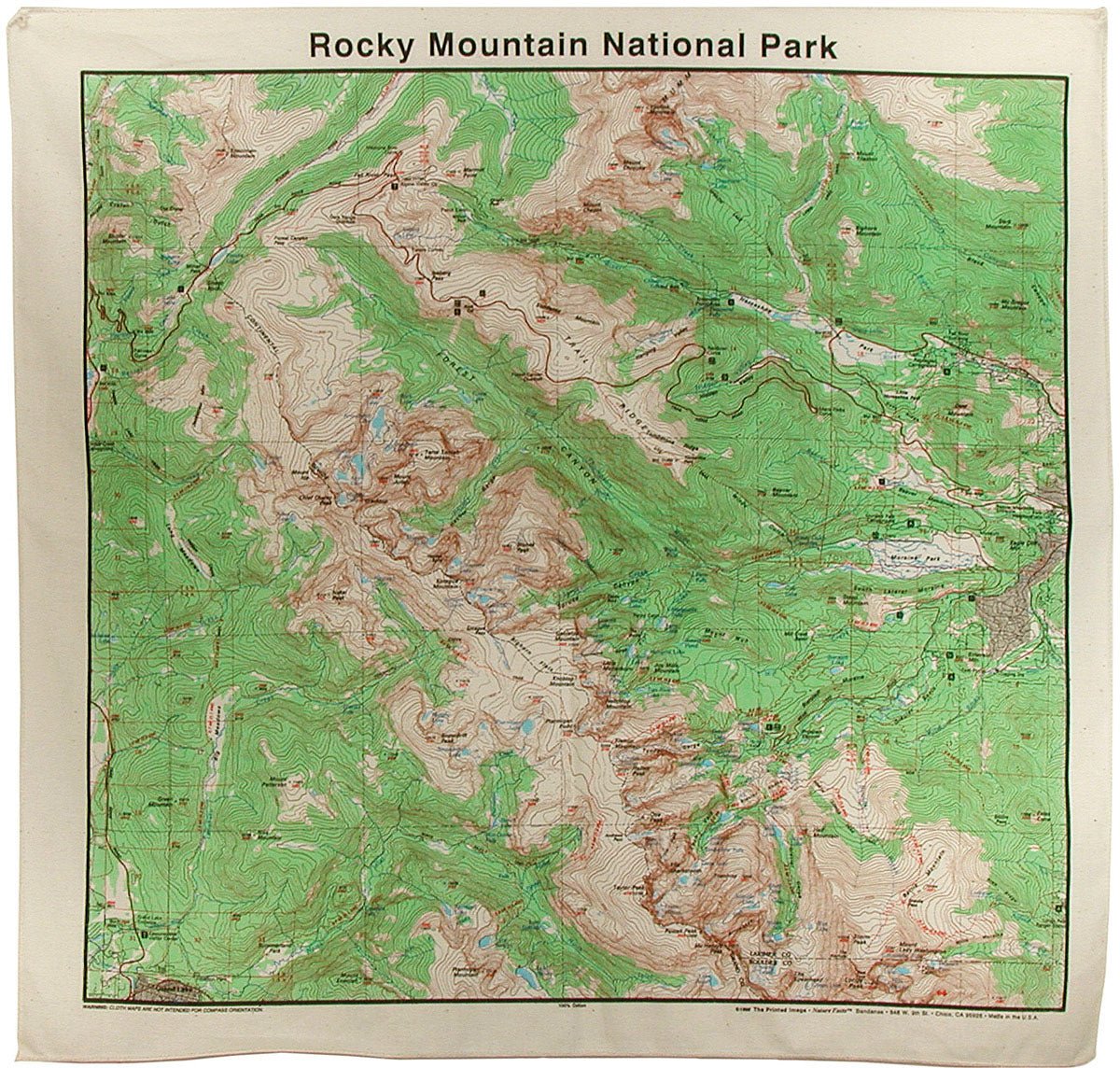 Rocky Mountain To PO Bandana - Get Tight Gear