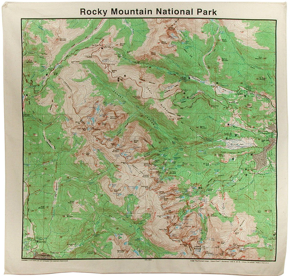 Rocky Mountain To PO Bandana - Get Tight Gear