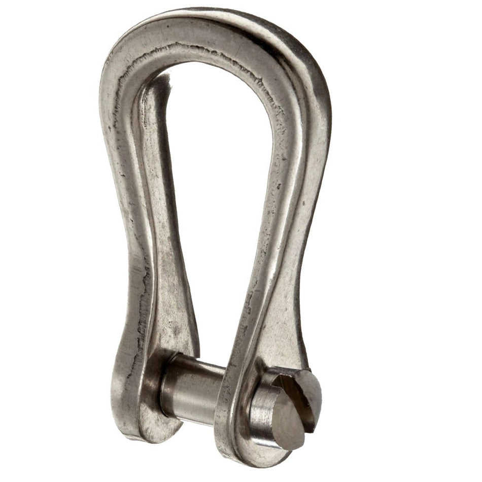 Ronstan Narrow Slotted Pin Shackle - 3/16" Pin - 13/32"L x 5/16"W - Get Tight Gear