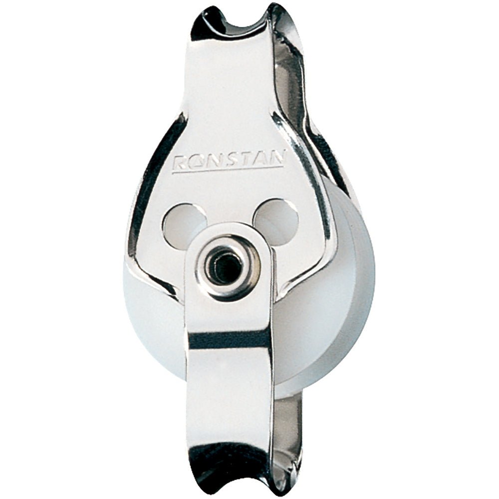 Ronstan Series 25 Utility Block - Single, Becket, Loop Head - Get Tight Gear