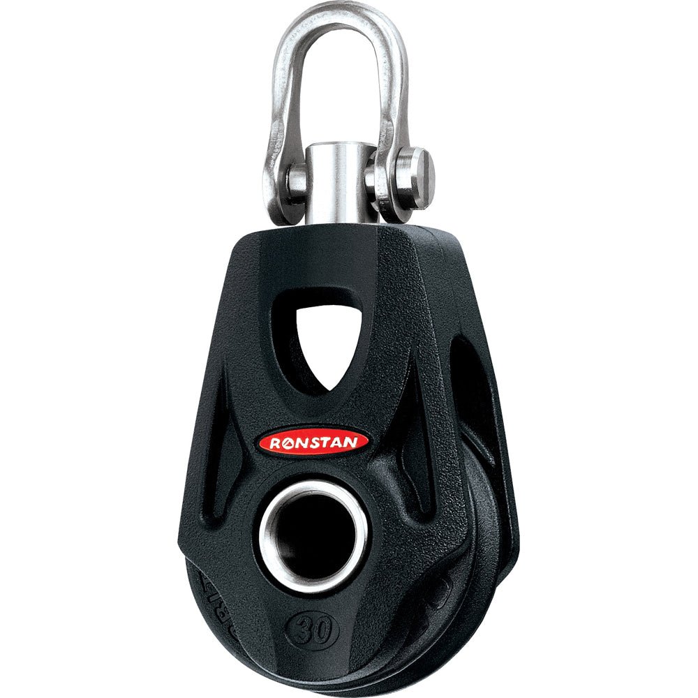 Ronstan Series 30 Ball Bearing Orbit Block - Single - Becket - Swivel Shackle Head - Get Tight Gear