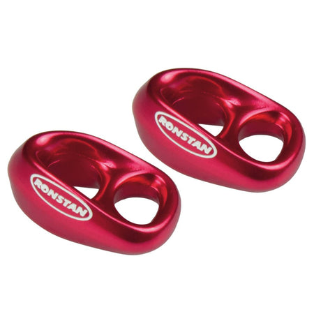 Ronstan Shock - 3/16" Line - 1/4" Webbing - Red - Pair - Get Tight Gear