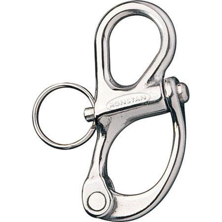 Ronstan Snap Shackle - Fixed Bail - 85mm (3 - 11/32") Length - Get Tight Gear