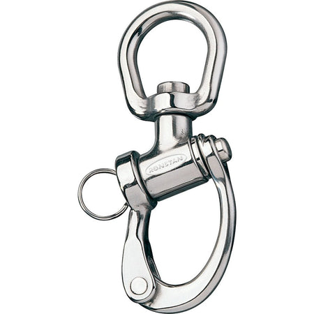 Ronstan Trunnion Snap Shackle - Large Swivel Bail - 122mm (4 - 3/4") Length - Get Tight Gear