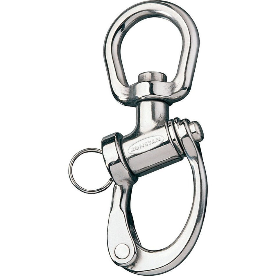 Ronstan Trunnion Snap Shackle - Large Swivel Bail - 122mm (4 - 3/4") Length - Get Tight Gear