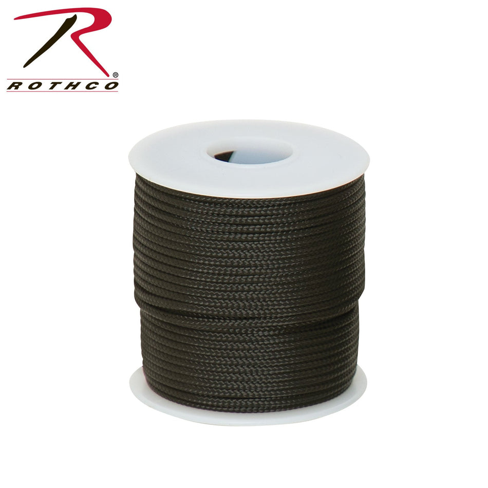 Rothco 95lb Micro Cord 100ft Spool Olive Drab - Get Tight Gear