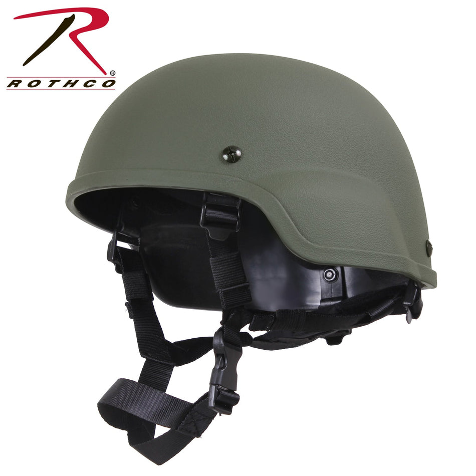 Rothco ABS Mich - 2000 Replica Tactical Helmet Olive Drab - Get Tight Gear