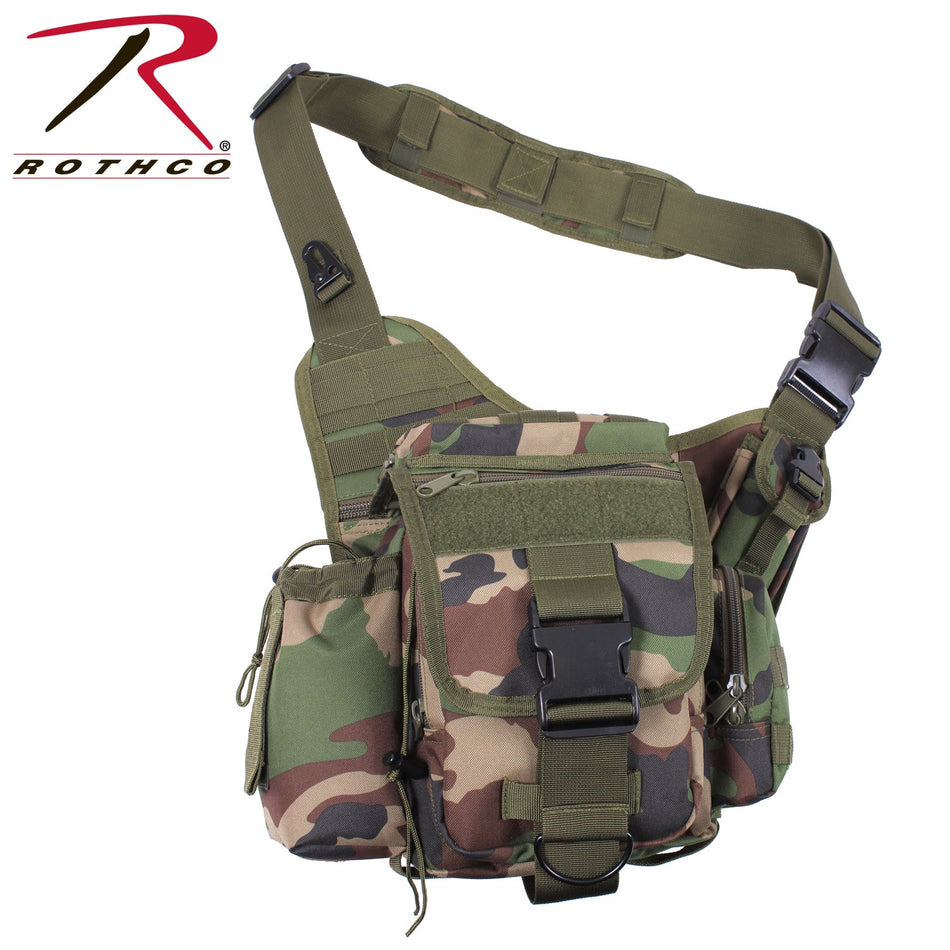 Rothco Advanced Tactical Bag Woodland Camo - Get Tight Gear