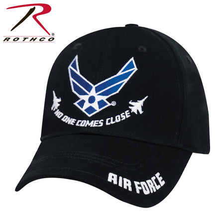Rothco Air Force "No One Comes Close" Low Profile Cap - Black Black Size One Size - Get Tight Gear
