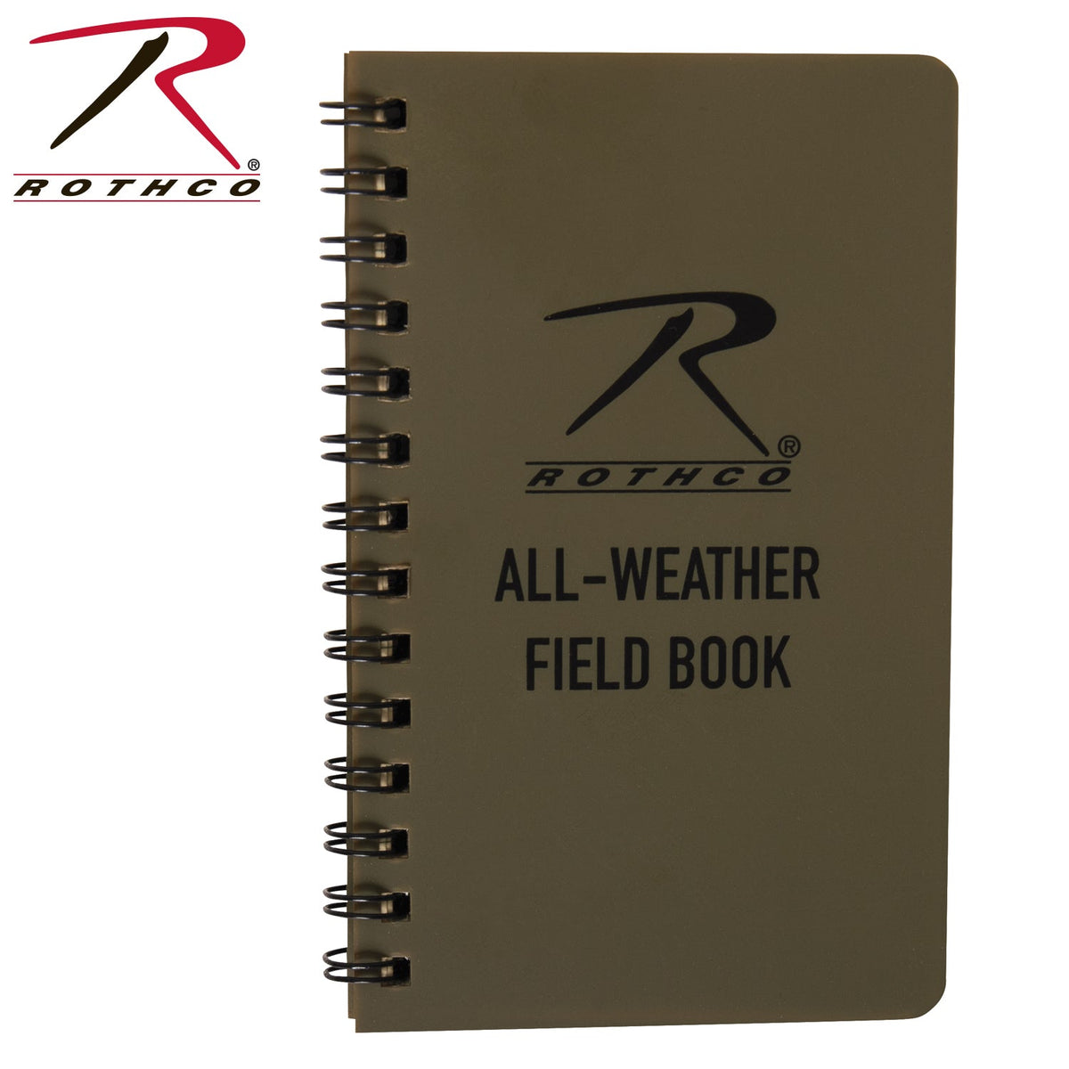 Rothco All - Weather Waterproof Notebook Coyote Brown Size 3" x 5" - Get Tight Gear