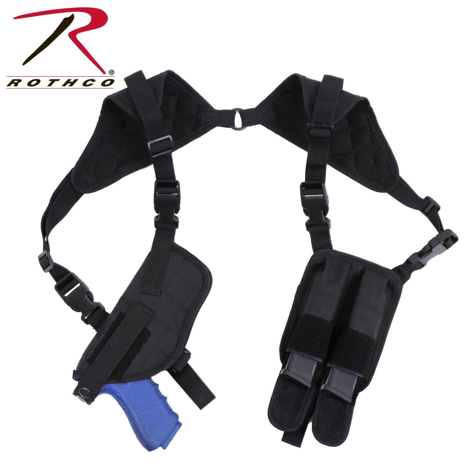 Rothco Ambidextrous Shoulder Holster Black - Get Tight Gear