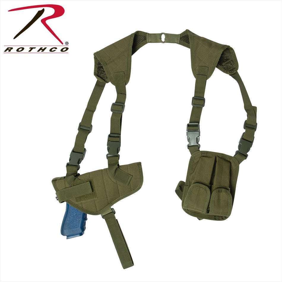 Rothco Ambidextrous Shoulder Holster Olive Drab - Get Tight Gear