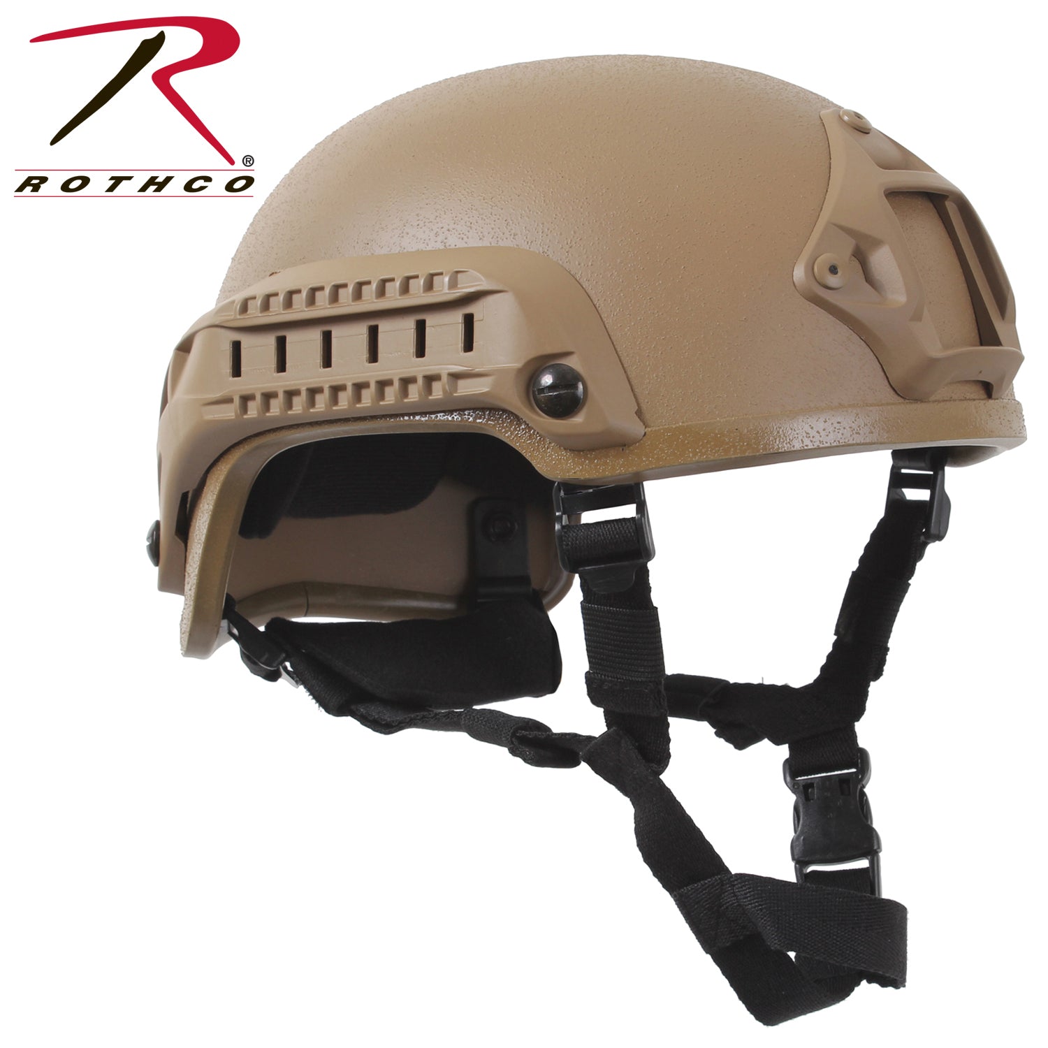Rothco Base Jump Helmet Coyote Brown - Get Tight Gear
