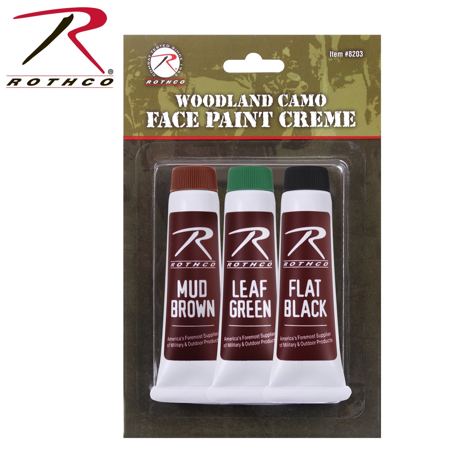Rothco Camouflage Face Paint Creme Green - Get Tight Gear