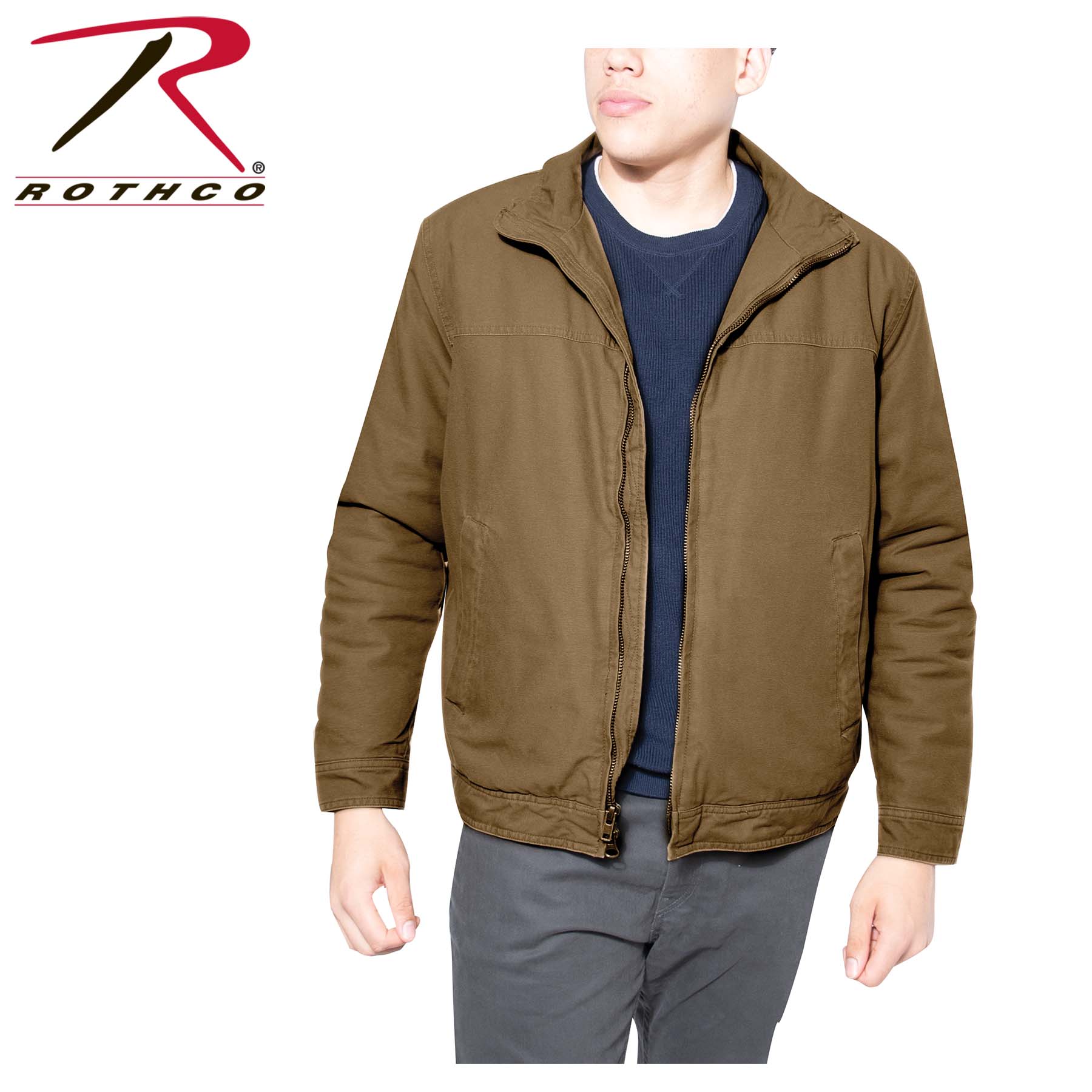 Rothco Concealed Carry 3 Season Jacket Coyote Brown Size 2XL - Get Tight Gear