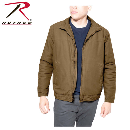 Rothco Concealed Carry 3 Season Jacket Coyote Brown Size 2XL - Get Tight Gear