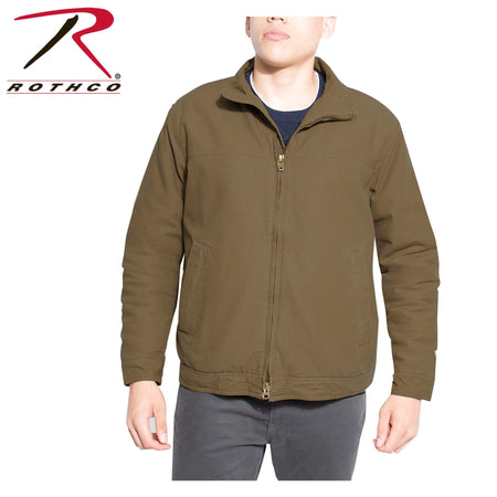 Rothco Concealed Carry 3 Season Jacket Coyote Brown Size S - Get Tight Gear