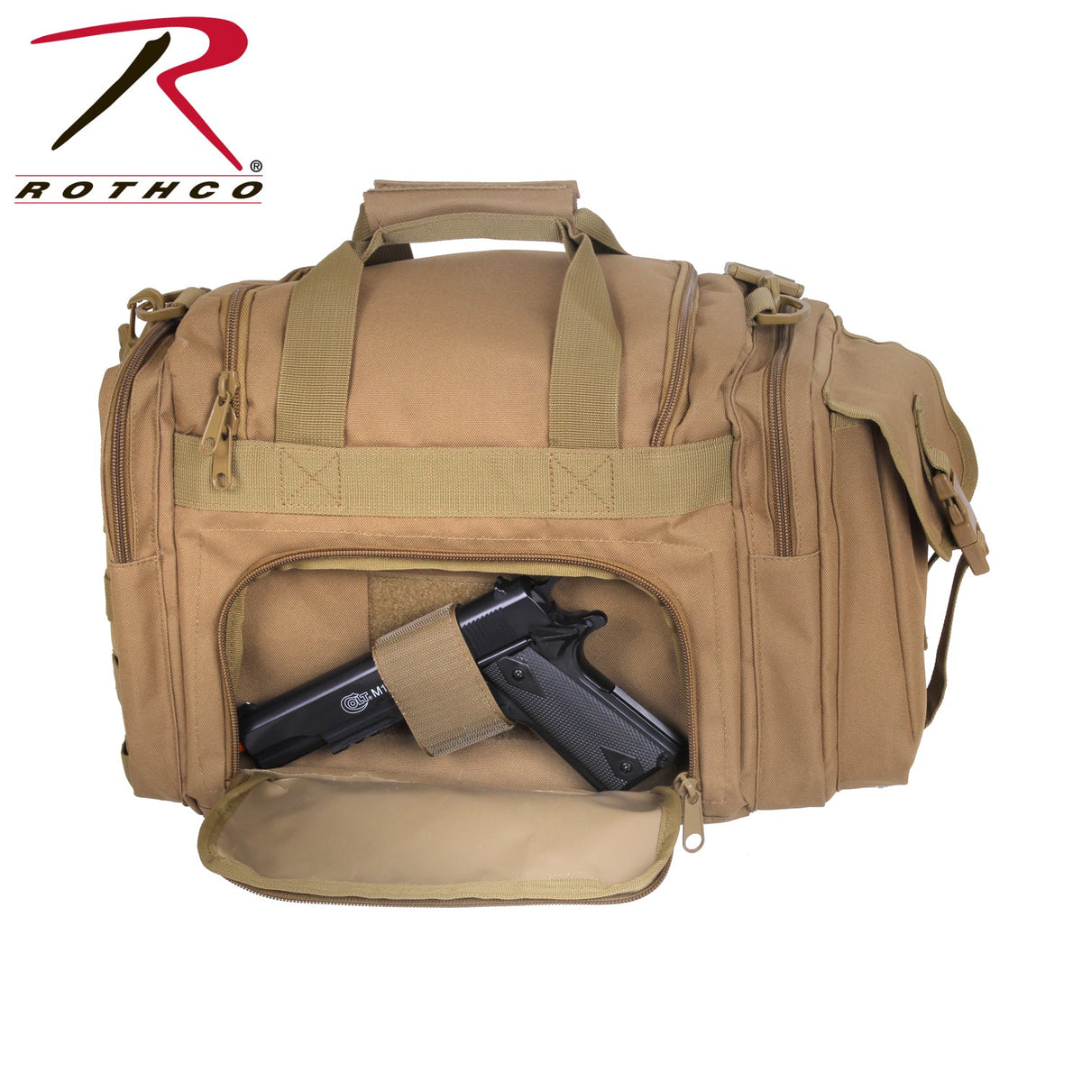 Rothco Concealed Carry Bag Coyote Brown - Get Tight Gear
