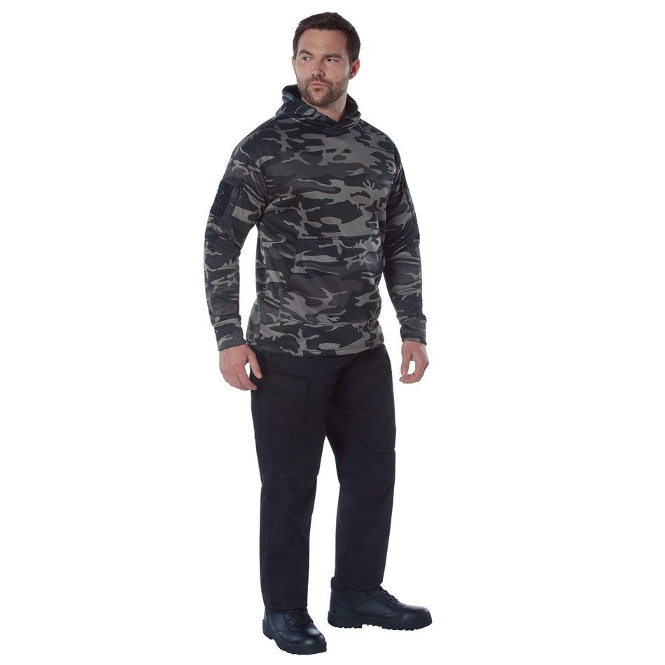 Rothco Concealed Carry Hoodie Black Camo Size 4XL - Get Tight Gear