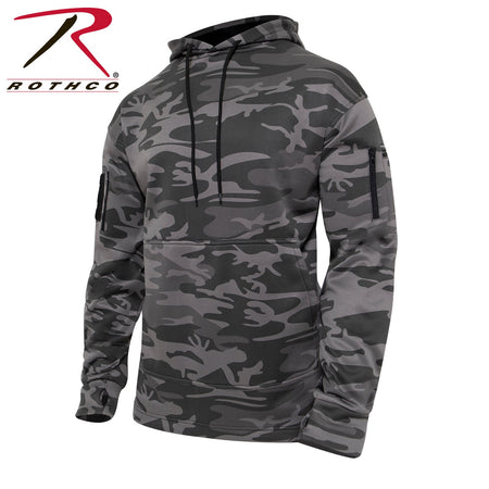 Rothco Concealed Carry Hoodie Black Camo Size XL - Get Tight Gear