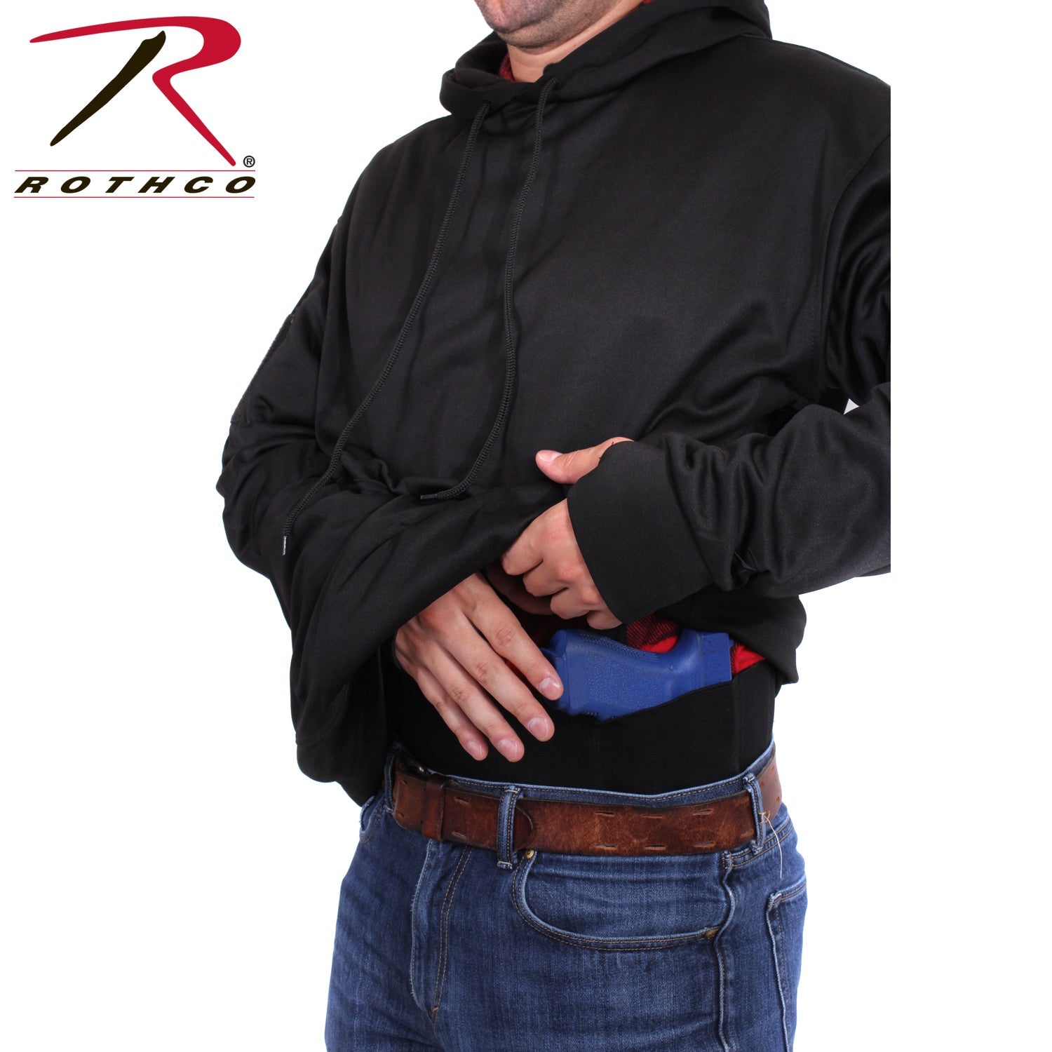 Rothco Concealed Carry Hoodie Black Size 4XL - Get Tight Gear