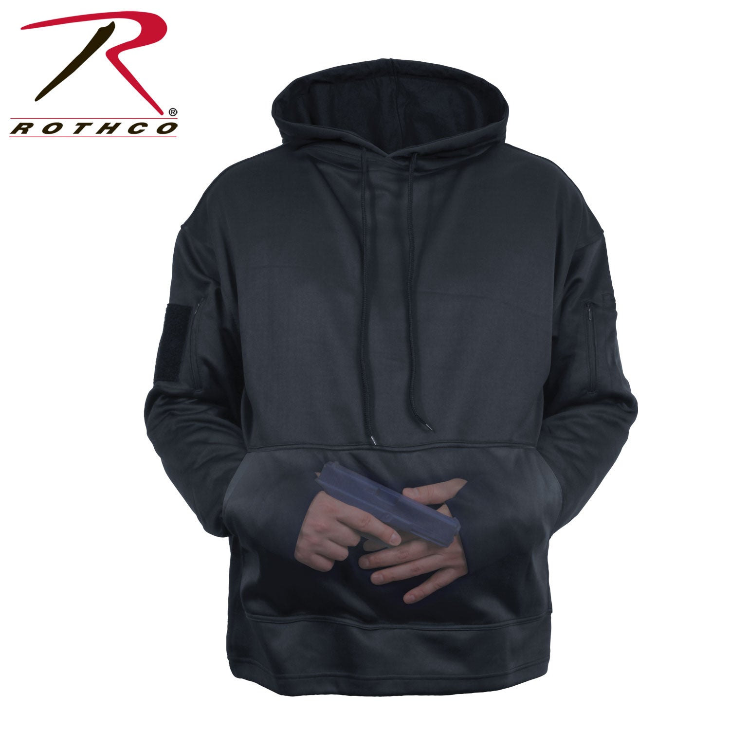 Rothco Concealed Carry Hoodie Midnight Navy Blue Size XL - Get Tight Gear