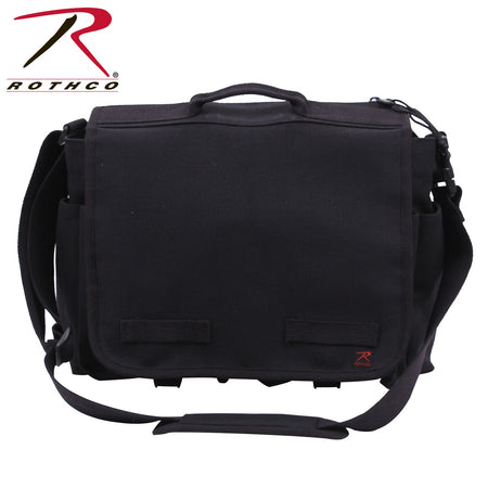 Rothco Concealed Carry Messenger Bag Black Size One Size - Get Tight Gear