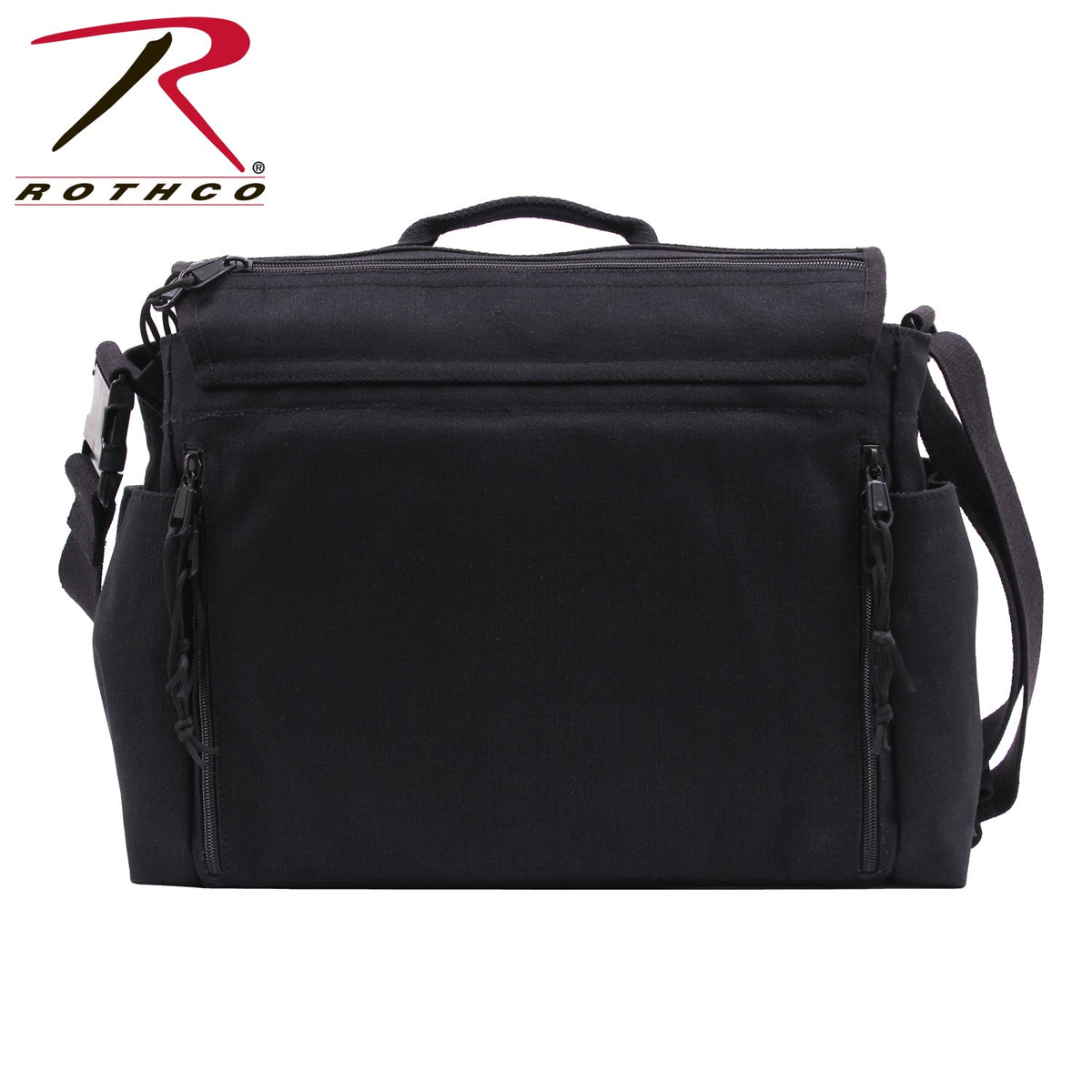 Rothco Concealed Carry Messenger Bag Black Size One Size - Get Tight Gear