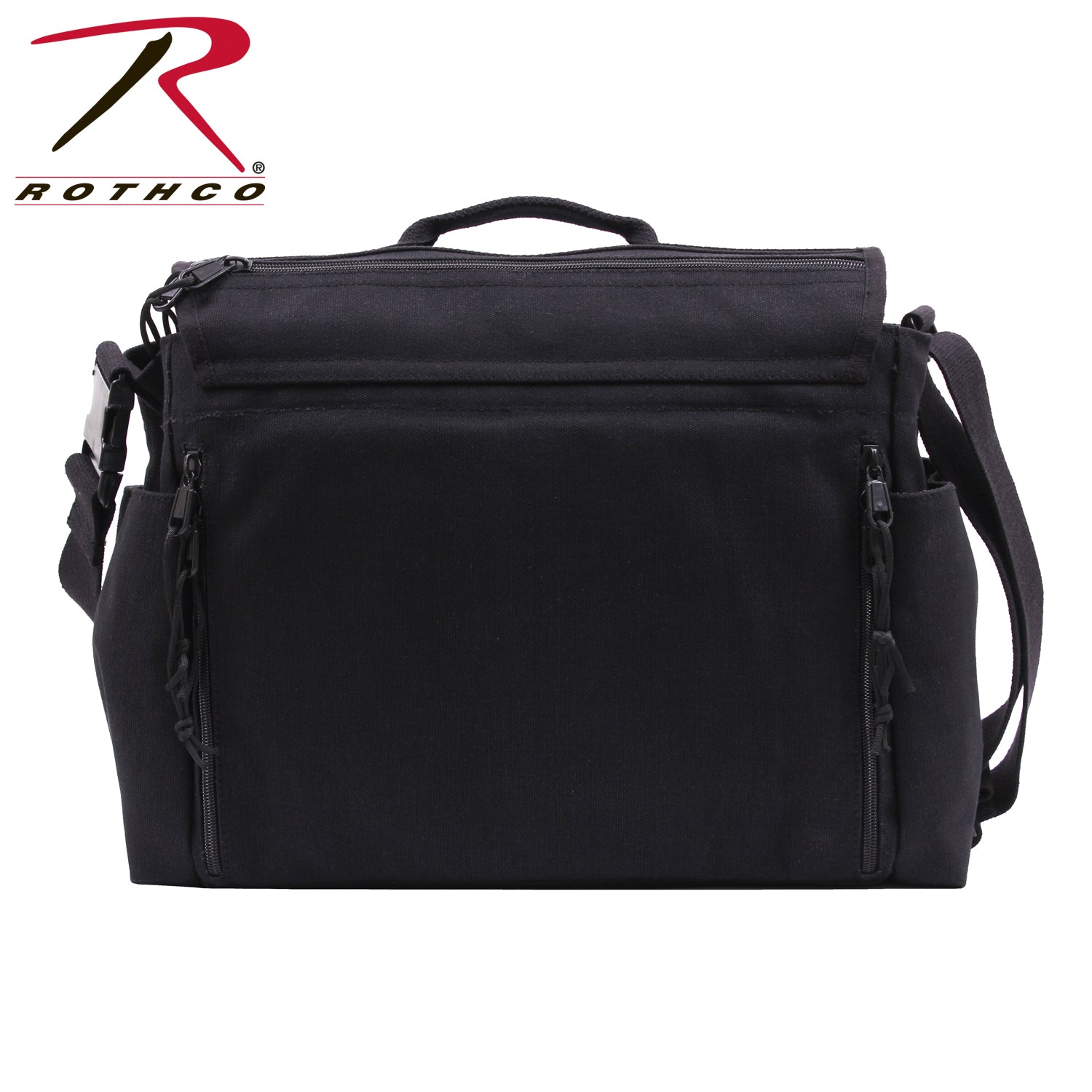 Rothco Concealed Carry Messenger Bag Black Size One Size - Get Tight Gear