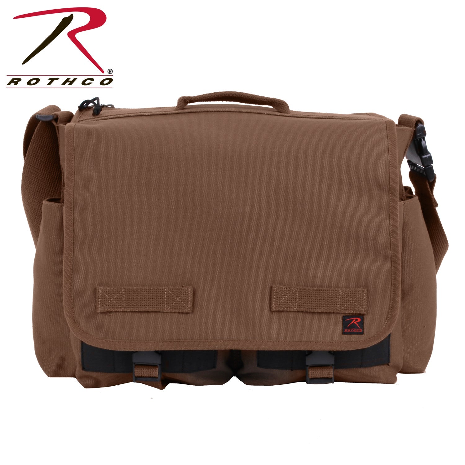 Rothco Concealed Carry Messenger Bag Earth Brown Size One Size - Get Tight Gear